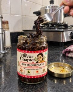 Homemade Dry Mango Pickle | Amsi Achar, photo from Tania Chatterjee