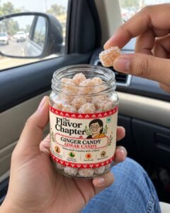 Homemade Ginger Candy | Adrak Candy, photo from Rupam